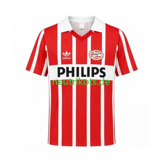 Fußballtrikot PSV Eindhoven 1990 Retro Herren Heim Kurzarm