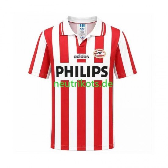 Fußballtrikot PSV Eindhoven Retro Herren Heim 1994 Kurzarm