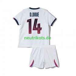 Fußballtrikot Paris Saint-Germain Desire Doue 14 Kinder Auswärts 2026-2027 Kurzarm