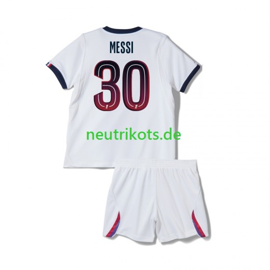 Fußballtrikot Paris Saint-Germain Lionel Messi 30 Kinder Auswärts 2026-2027 Kurzarm