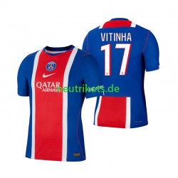 Fußballtrikot Paris Saint-Germain Vitinha 17 Herren Heim 2026-2027 Kurzarm Fußballtrikot Paris Saint-Germain Vitinha 17 Herren Heim 2026-2027 Kurzarm