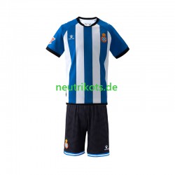 Fußballtrikot Espanyol Barcelona Kinder Heim 2026-2027 Kurzarm