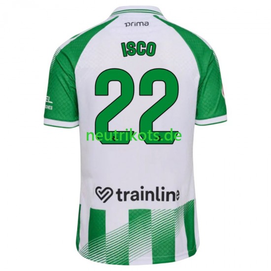 Fußballtrikot Betis Sevilla Isco 22 Herren Heim 2026-2027 Kurzarm
