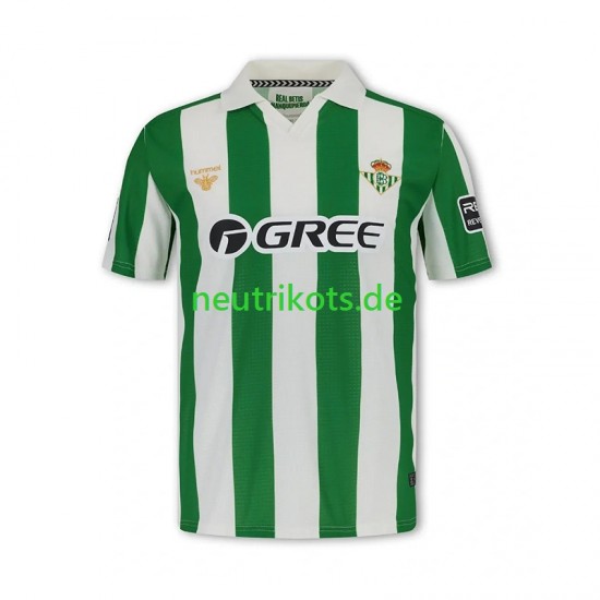 Fußballtrikot Betis Sevilla Retro Herren Heim 2025-2026 Kurzarm