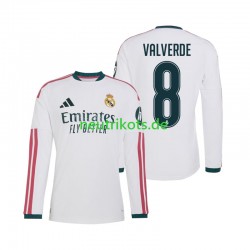 Fußballtrikot Real Madrid Federico Valverde 8 Herren Heim 2026-2027 Langarm