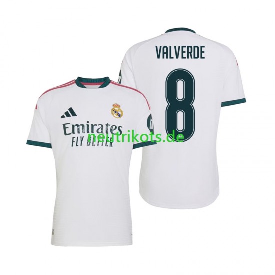 Fußballtrikot Real Madrid Federico Valverde 8 Herren Heim 2026-2027 Kurzarm