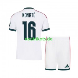 Fußballtrikot Real Madrid Ibrahima Konate 16 Kinder Heim 2026-2027 Kurzarm
