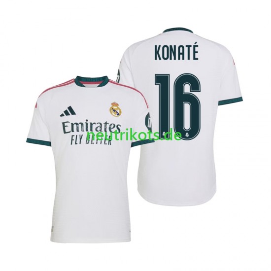 Fußballtrikot Real Madrid Ibrahima Konate 16 Herren Heim 2026-2027 Kurzarm
