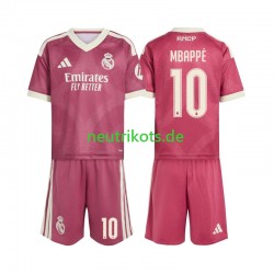 Fußballtrikot Real Madrid Mbappé Kylian 10 Kinder Ausweich 2026-2027 Kurzarm Fußballtrikot Real Madrid Mbappé Kylian 10 Kinder Ausweich 2026-2027 Kurzarm