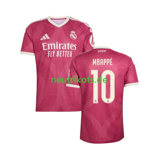 Fußballtrikot Real Madrid Mbappé Kylian 10 Herren Ausweich 2026-2027 Kurzarm