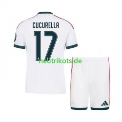 Fußballtrikot Real Madrid Marc Cucurella 17 Kinder Heim 2026-2027 Kurzarm