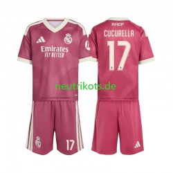 Fußballtrikot Real Madrid Marc Cucurella 17 Kinder Ausweich 2026-2027 Kurzarm