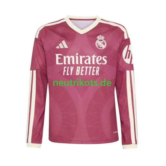 Fußballtrikot Real Madrid Herren Ausweich 2026-2027 Langarm