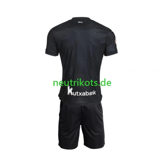 Fußballtrikot Real Sociedad Kinder Auswärts 2026-2027 Kurzarm