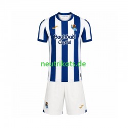 Fußballtrikot Real Sociedad Kinder Heim 2026-2027 Kurzarm