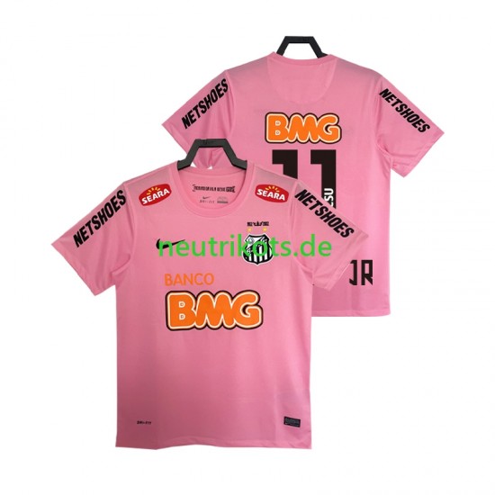 Fußballtrikot Santos Neymar JR 11 2012 2013 Retro Herren Viertes Kurzarm