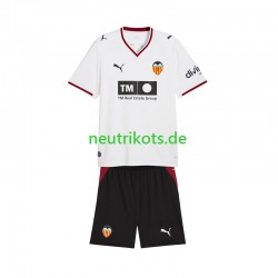 Fußballtrikot Valencia CF Kinder Heim 2026-2027 Kurzarm