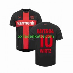 Fußballtrikot Bayer 04 Leverkusen Florian Wirtz 10 Herren Heim 2023-2024 Kurzarm