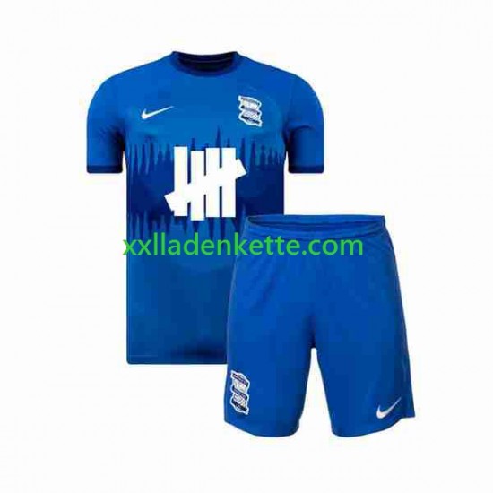 Fußballtrikot Birmingham City Kinder Heim 2023-2024 Kurzarm