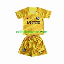 Fußballtrikot Chelsea Torwart Kinder Heim 2023-2024 Kurzarm