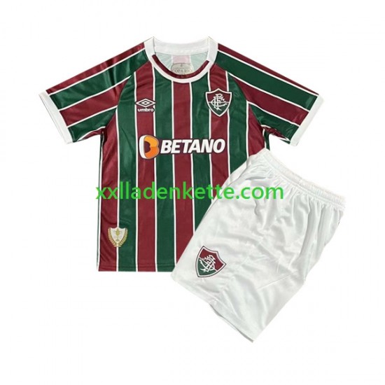 Fußballtrikot Fluminense Kinder Heim 2023-2024 Kurzarm