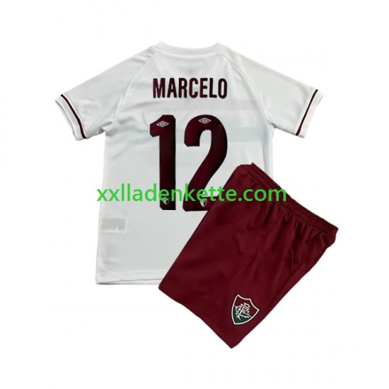 Fußballtrikot Fluminense Marcelo 12 Kinder Auswärts 2023-2024 Kurzarm