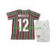 Fußballtrikot Fluminense Marcelo 12 Kinder Heim 2023-2024 Kurzarm