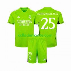 Fußballtrikot Real Madrid Kepa Arrizabalaga 25 Torwart Kinder Heim 2023-2024 Kurzarm