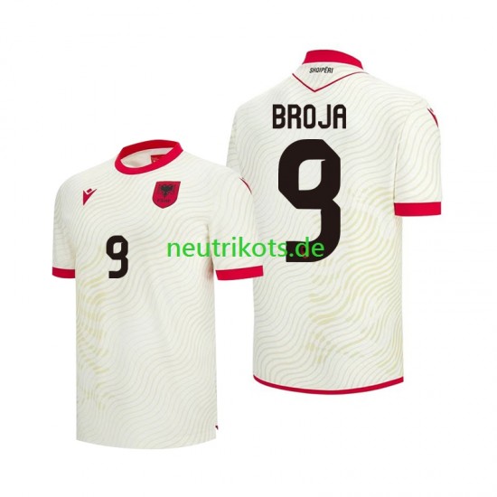 Fußballtrikot Albanien Armando Broja 9 Herren Auswärts World Cup 2026 Kurzarm