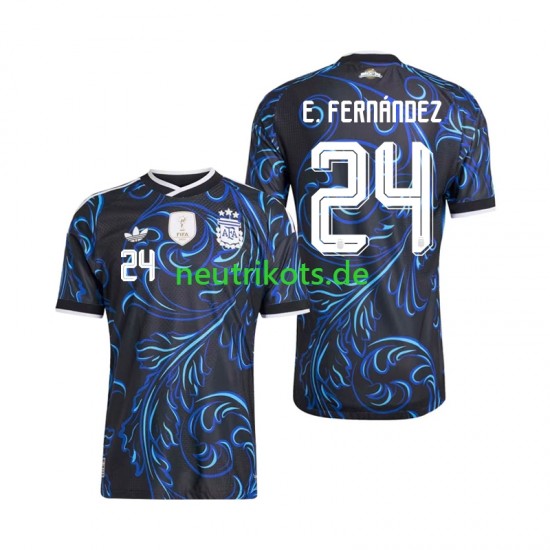 Fußballtrikot Argentinien Enzo Fernandez 24 Herren Auswärts World Cup 2026 Kurzarm