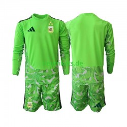 Fußballtrikot Argentinien Torwart Kinder Ausweich World Cup 2026 Langarm