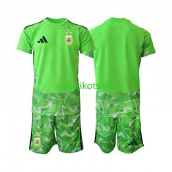 Fußballtrikot Argentinien Torwart Kinder Ausweich World Cup 2026 Kurzarm
