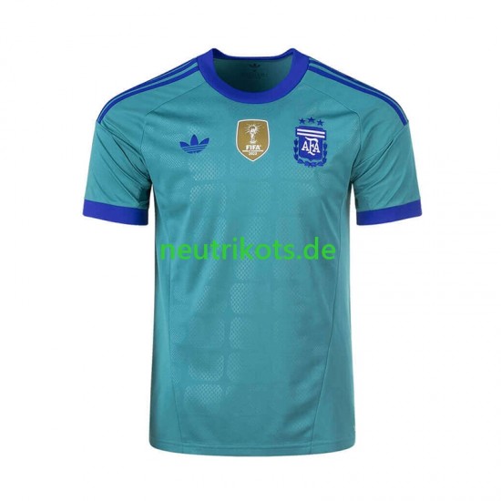 Fußballtrikot Argentinien Torwart Herren Auswärts World Cup 2026 Kurzarm