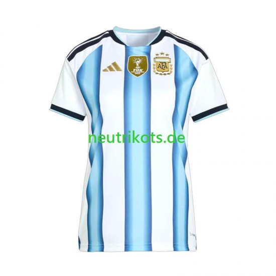 Fußballtrikot Argentinien Dame Heim World Cup 2026 Kurzarm