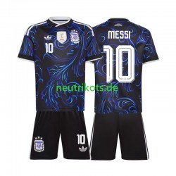 Fußballtrikot Argentinien Lionel Messi 10 Kinder Auswärts World Cup 2026 Kurzarm