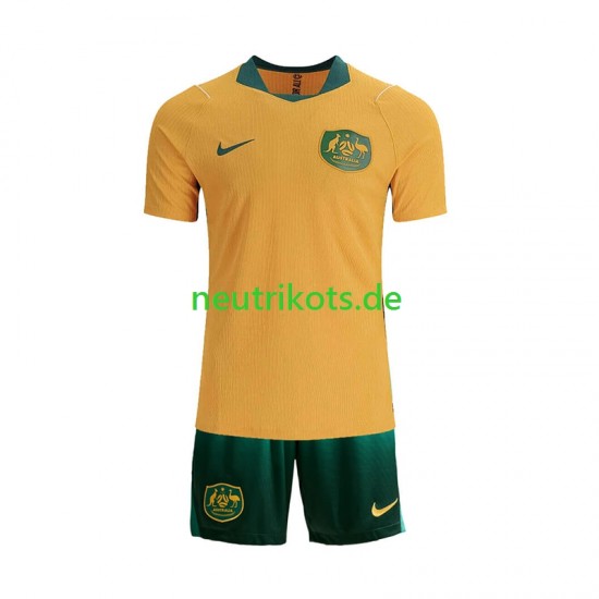Fußballtrikot Australien Kinder Heim World Cup 2026 Kurzarm