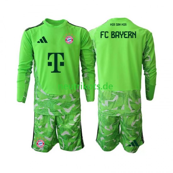 Fußballtrikot FC Bayern München Torwart Kinder Heim 2026-2027 Langarm