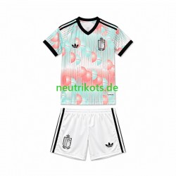 Fußballtrikot Belgien Kinder Auswärts World Cup 2026 Kurzarm Fußballtrikot Belgien Kinder Auswärts World Cup 2026 Kurzarm