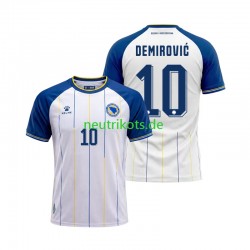 Fußballtrikot Bosnien-Herzegowina Ermedin Demirovic 10 Herren Auswärts World Cup 2026 Kurzarm