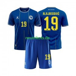 Fußballtrikot Bosnien-Herzegowina Kerim Alajbegovic 19 Kinder Heim World Cup 2026 Kurzarm