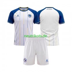 Fußballtrikot Bosnien-Herzegowina Kinder Auswärts World Cup 2026 Kurzarm