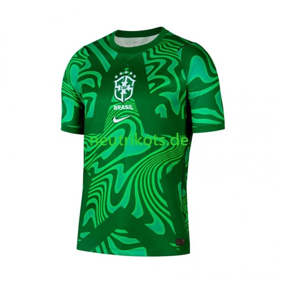 Fußballtrikot Brasilien Torwart Herren Auswärts World Cup 2026 Kurzarm