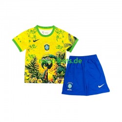 Fußballtrikot Brasilien Special Kinder Heim 2026 Kurzarm