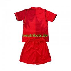 Fußballtrikot Kanada Kinder Heim World Cup 2026 Kurzarm