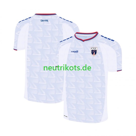 Fußballtrikot Cape Verde Herren Auswärts World Cup 2026 Kurzarm