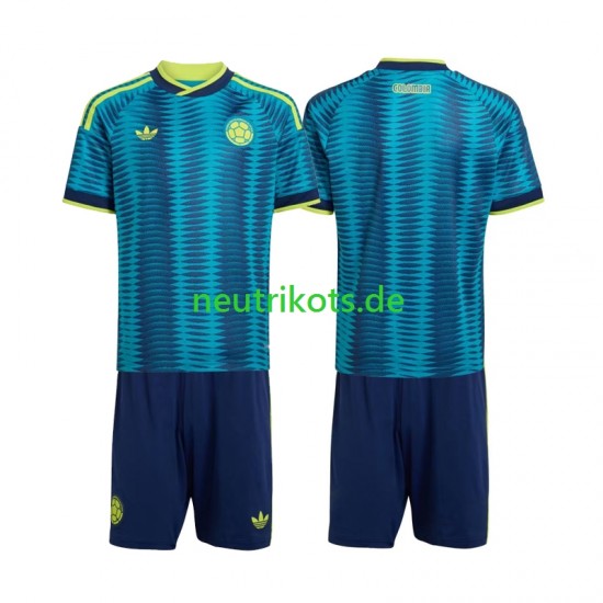 Fußballtrikot Kolumbien Kinder Auswärts World Cup 2026 Kurzarm