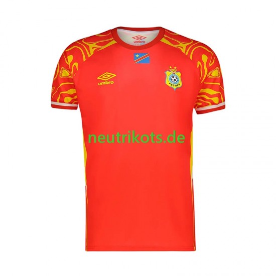 Fußballtrikot DR Congo Herren Ausweich World Cup 2026 Kurzarm