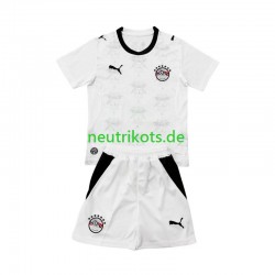 Fußballtrikot Ägypten Kinder Auswärts World Cup 2026 Kurzarm
