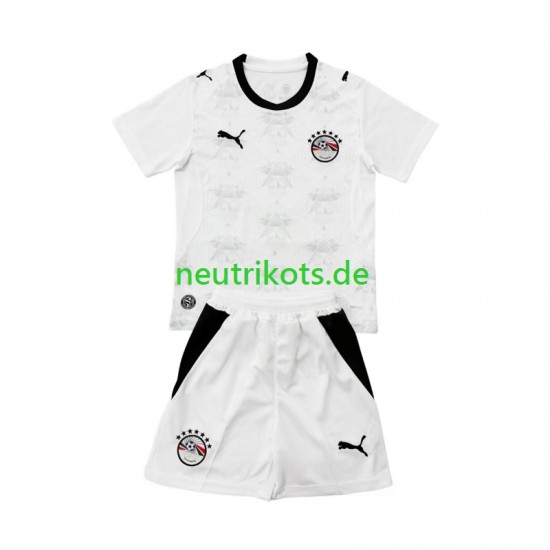 Fußballtrikot Ägypten Kinder Auswärts World Cup 2026 Kurzarm