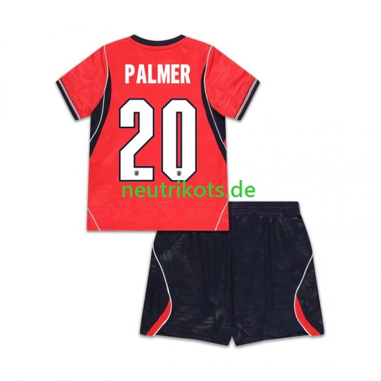 Fußballtrikot England Cole Palmer 20 Kinder Auswärts World Cup 2026 Kurzarm